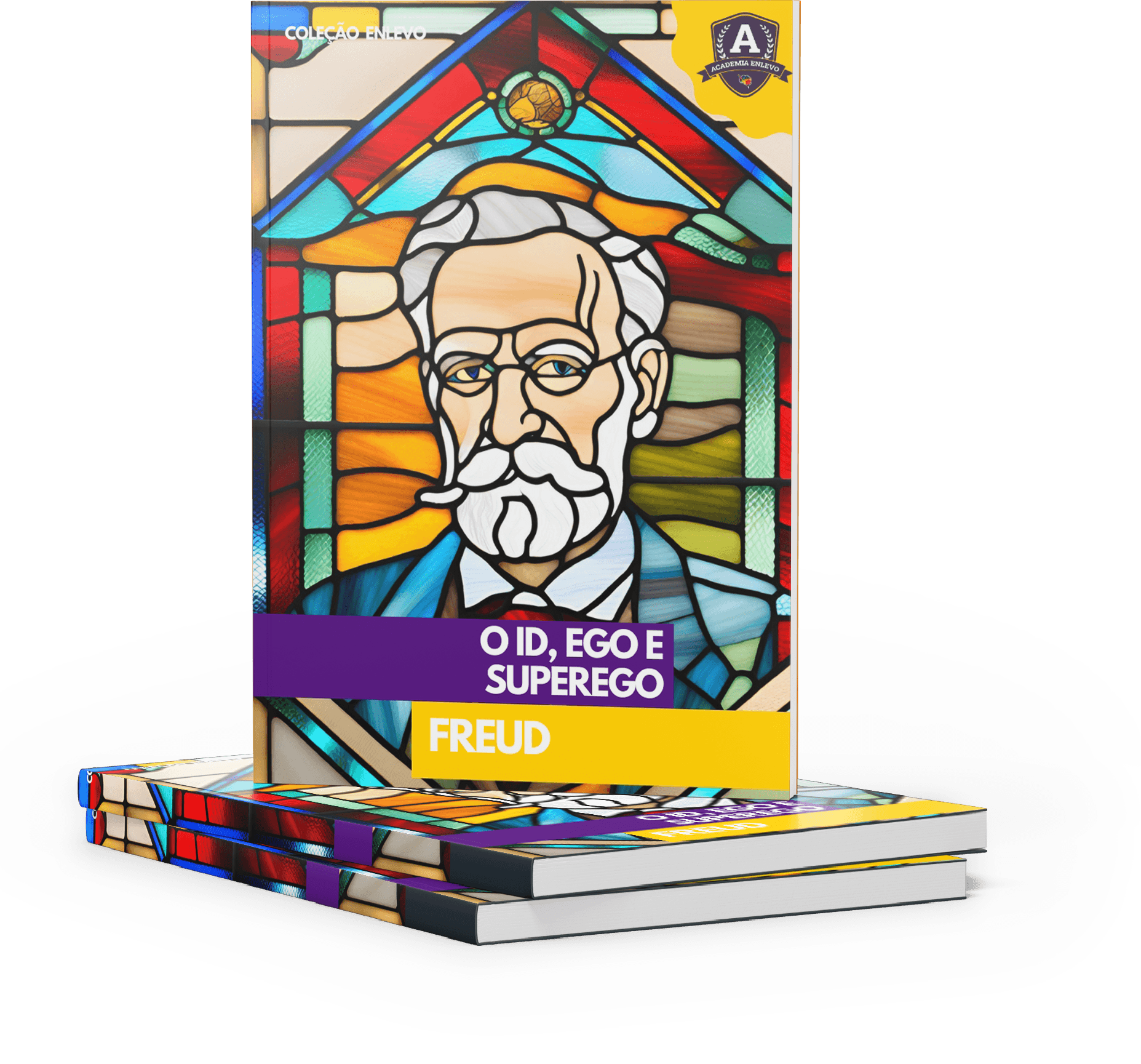 Coleção Enlevo — livro O Id, Ego e Superego, de Freud