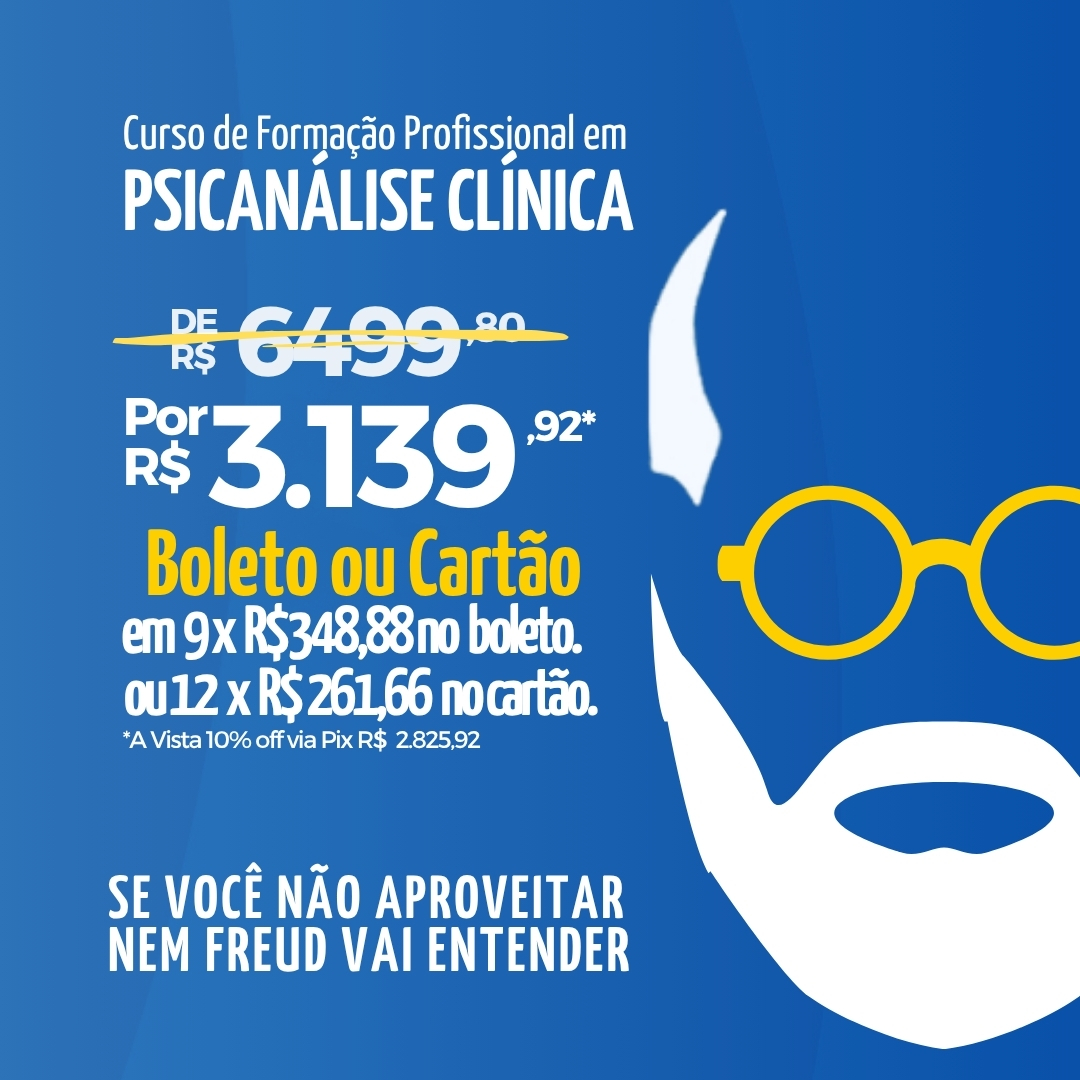 Curso de Psicanalise Clinica Valor